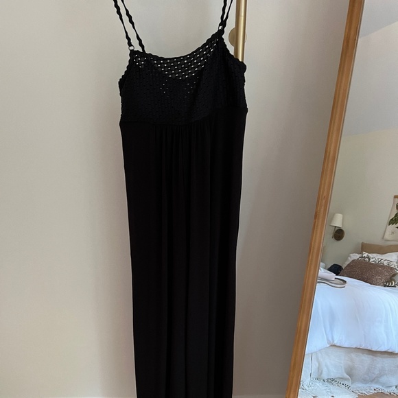 Robin Piccone Chira Jumpsuit Cover Up Size M Black NWOT - Picture 5 of 14